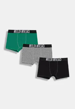 Calvin Klein Underwear boxeri copii din bumbac cu elastan pachet de 3 imagine