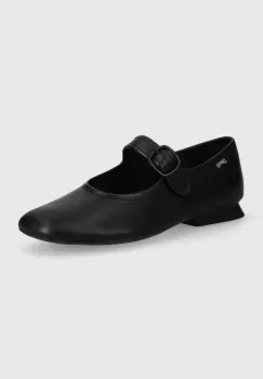Camper balerini de piele Casi Myra culoarea negru, K201629.001 imagine