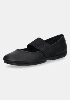 Camper balerini de piele Right Nina culoarea negru, 21595-242 imagine