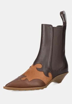 Camper cizme cowboy pentru femei din piele Anita imagine