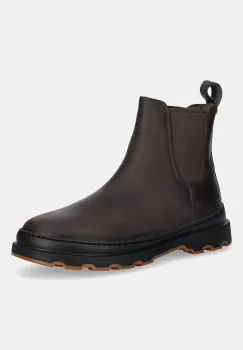 Camper ghete chelsea de piele Brutus+ culoarea maro, K300534-002 imagine