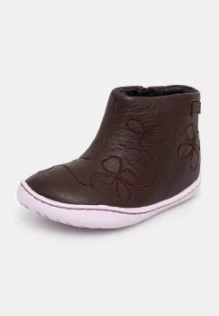 Camper ghete de iarna pentru copii din piele TWS FW culoarea violet, K900205.005 imagine