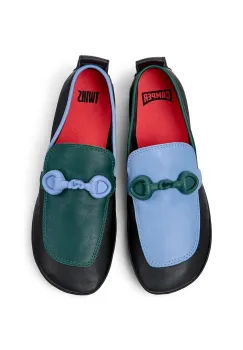 Camper mocasini de piele TWS culoarea negru, cu toc plat, K201833-001 imagine
