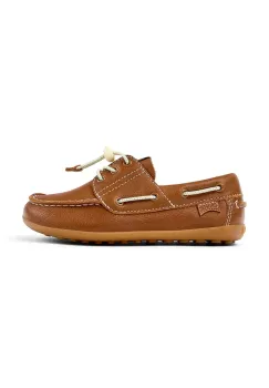 Camper mocasini pentru copii din piele Peu Cami Kids imagine