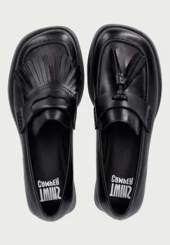 Camper mocasini pentru femei din piele TWS imagine