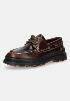 Camper pantofi de piele Brutus+ culoarea maro, K101067-001 imagine