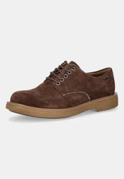 Camper pantofi de piele intoarsa Norman culoarea maro, K100998-005 imagine