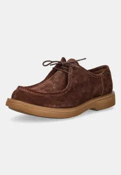 Camper pantofi de piele intoarsa Norman culoarea maro, K100999-004 imagine
