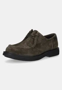 Camper pantofi de piele intoarsa Norman culoarea verde, K100999-002 imagine