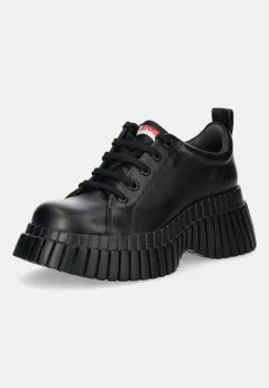Camper pantofi de piele Pix BCN culoarea negru, cu platforma, K201807-002 imagine