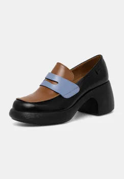 Camper pantofi de piele TWS culoarea negru, cu toc drept, K201787-007 imagine