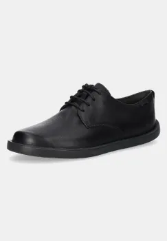 Camper pantofi de piele Wagon barbati, culoarea negru, K100669-018 imagine