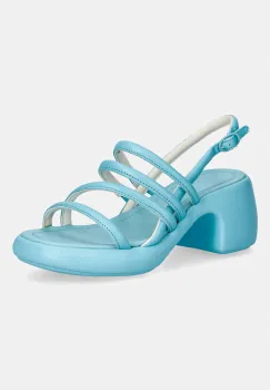 Camper sandale cu toc piele Thelma Sandal imagine