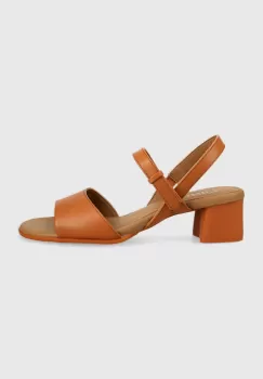 Camper sandale de piele Katie Sandal culoarea maro imagine