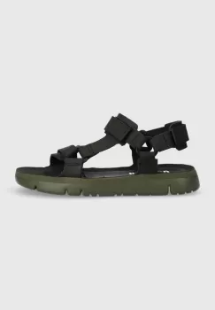 Camper sandale de piele Oruga Sandal barbati, culoarea negru, K100416.020 imagine