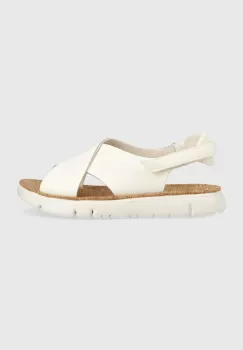 Camper sandale de piele Oruga Sandal femei, culoarea alb, K200157.046 imagine