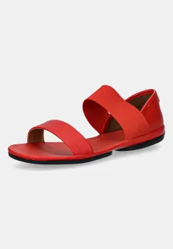 Camper sandale de piele Right Nina culoarea rosie, 21735-089 imagine