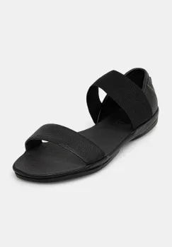 Camper sandale de piele Right Nina femei, culoarea negru, 21735-086 imagine