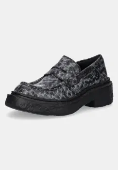 CAMPERLAB mocasini de piele Vamonos culoarea negru, cu platforma, A500023-007 imagine