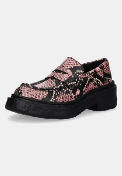 CAMPERLAB mocasini de piele Vamonos culoarea roz, cu platforma, A500023-008 imagine
