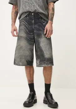 CAMPERLAB pantaloni scurti jeans barbati, culoarea gri, AU00007.003 imagine