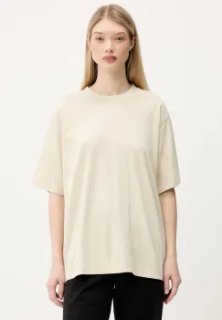 CAMPERLAB tricou culoarea bej, uni, AU00035.003 imagine