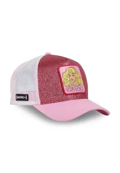 Capslab sapca BARBIE culoarea roz, cu imprimeu, CL.BA1.2.CT.BA18 imagine