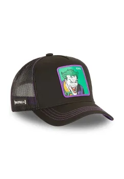 Capslab sapca DC COMICS culoarea negru, cu imprimeu imagine