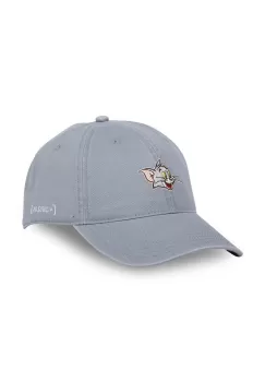 Capslab sapca de baseball din bumbac Tom and Jerry culoarea gri, cu imprimeu, CL/TAJ4/1/CD/CAT imagine