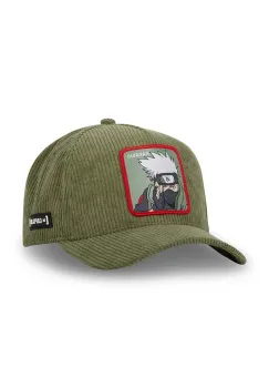 Capslab sapca de baseball din bumbac x Naruto culoarea gri, cu imprimeu, CL/NS3/1/PCT/COR imagine