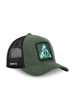 Capslab sapca x Harry Potter culoarea gri, cu imprimeu, CL/HP2/1/CT/POT1 imagine
