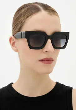Carolina Herrera ochelari de soare culoarea negru, HER 0328/S imagine
