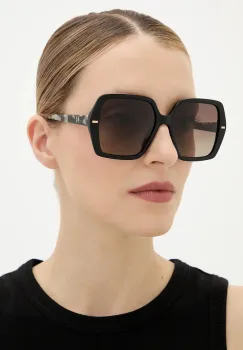 Carolina Herrera ochelari de soare culoarea negru, HER 0332/G/S imagine