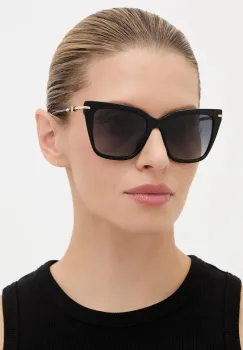 Carolina Herrera ochelari de soare culoarea negru, HER 0351/G/S imagine
