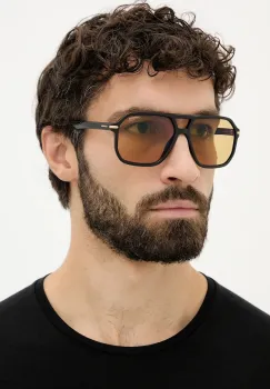 Carrera ochelari de soare culoarea maro imagine