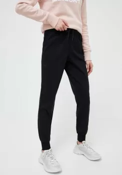 Casall pantaloni de trening culoarea negru, neted imagine