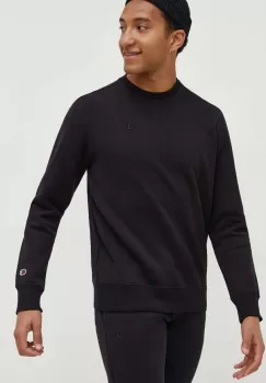 Champion bluza barbati, culoarea negru, neted imagine