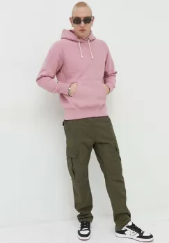 Champion bluza barbati, culoarea roz, cu gluga, melanj imagine