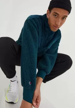 Champion bluza barbati, culoarea verde, neted imagine