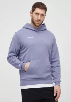Champion bluza barbati, culoarea violet, cu gluga, neted, E20000 imagine