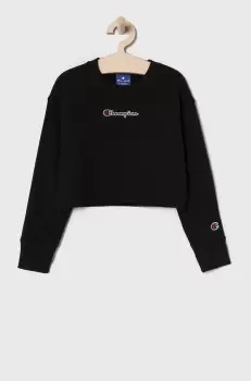 Champion Bluza copii culoarea negru, cu imprimeu imagine