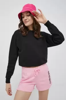 Champion bluza femei, culoarea negru, neted imagine