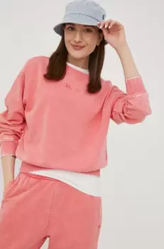 Champion bluza femei, culoarea roz, cu imprimeu imagine