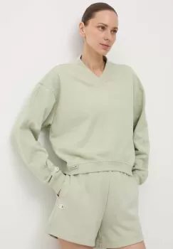 Champion bluza femei, culoarea verde, neted, E10007 imagine