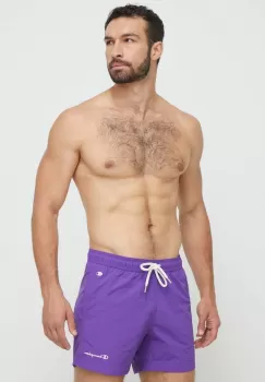 Champion pantaloni scurti de baie culoarea violet imagine