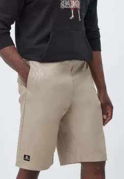 Champion pantaloni scurti din bumbac culoarea bej, 219861 imagine