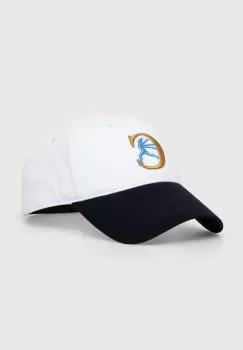 Champion sapca de baseball din bumbac culoarea alb, cu imprimeu, 805958 imagine