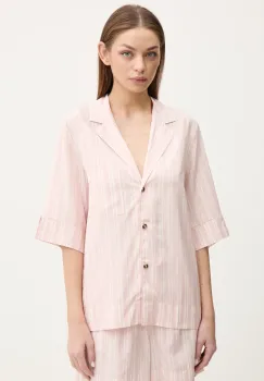 Chantelle camasa de pijama femei, culoarea roz, C19IH5 imagine