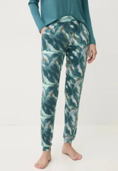 Chantelle pantaloni de lounge culoarea verde, modelator, FN7660 imagine