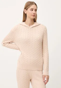 Chantelle pulover TWIST culoarea bej, C1A2L0 imagine